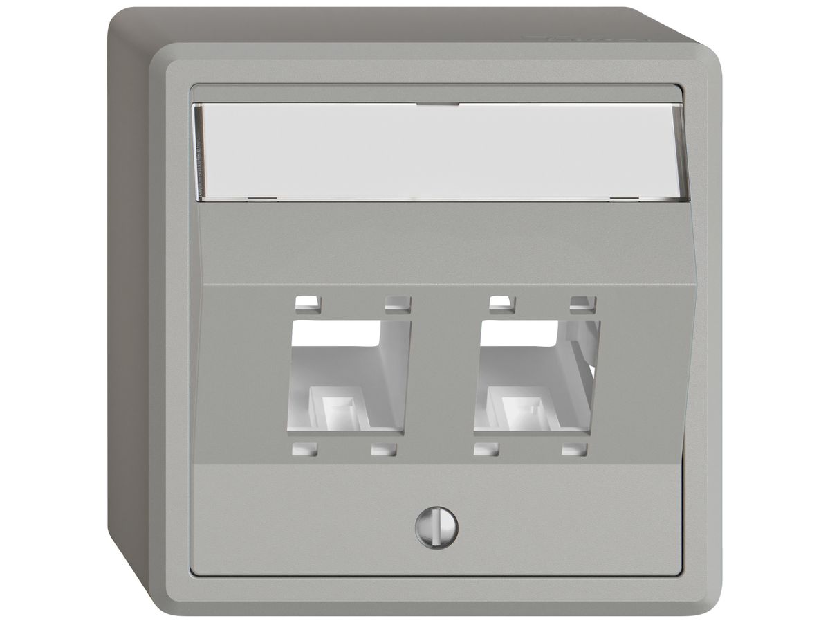 AP-Montageset EDIZIO.liv SNAPFIX® für freenet Kat.5e/6 Adapter 2× hgu