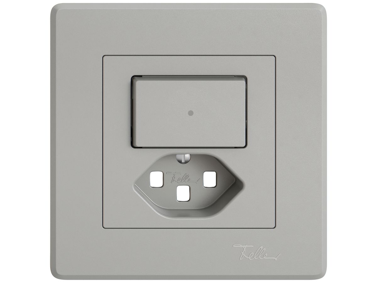 UP-Montageset EDIZIO.liv SNAPFIX® für Kombi.T23 m.1 Knopf bel.m.Frontlinse hgu