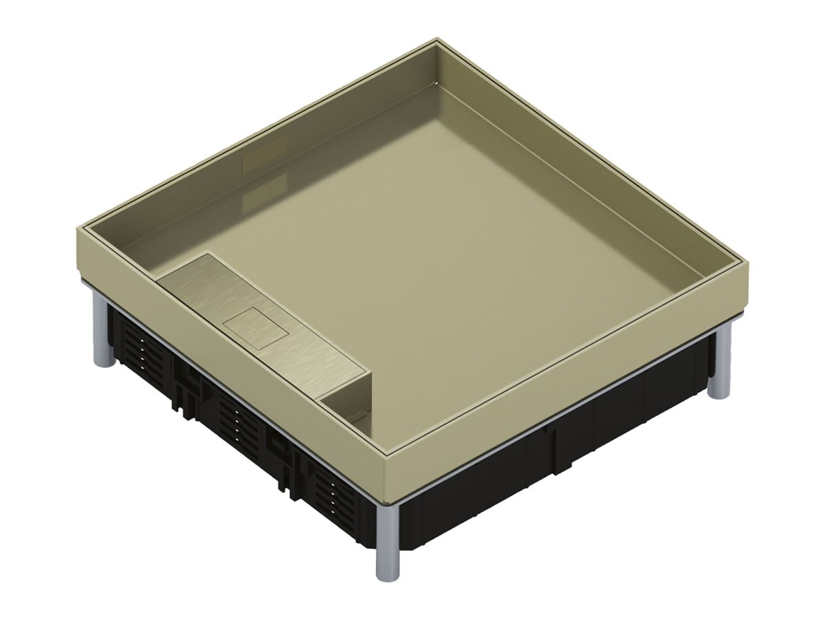 Messingkassette Hager Q12 LE 10 32×244mm Messing