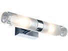 Spiegelleuchte SLV MIBO WALL UP-DOWN, 2×G9 25W IP21 chrom