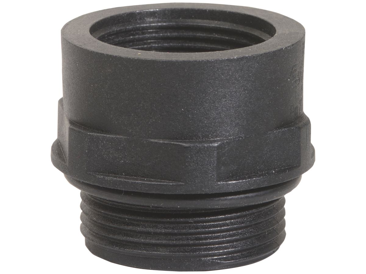 Reduktion Demelectric M40/M32 schwarz PA IP65 V0 B6-B24 -40°…125°C