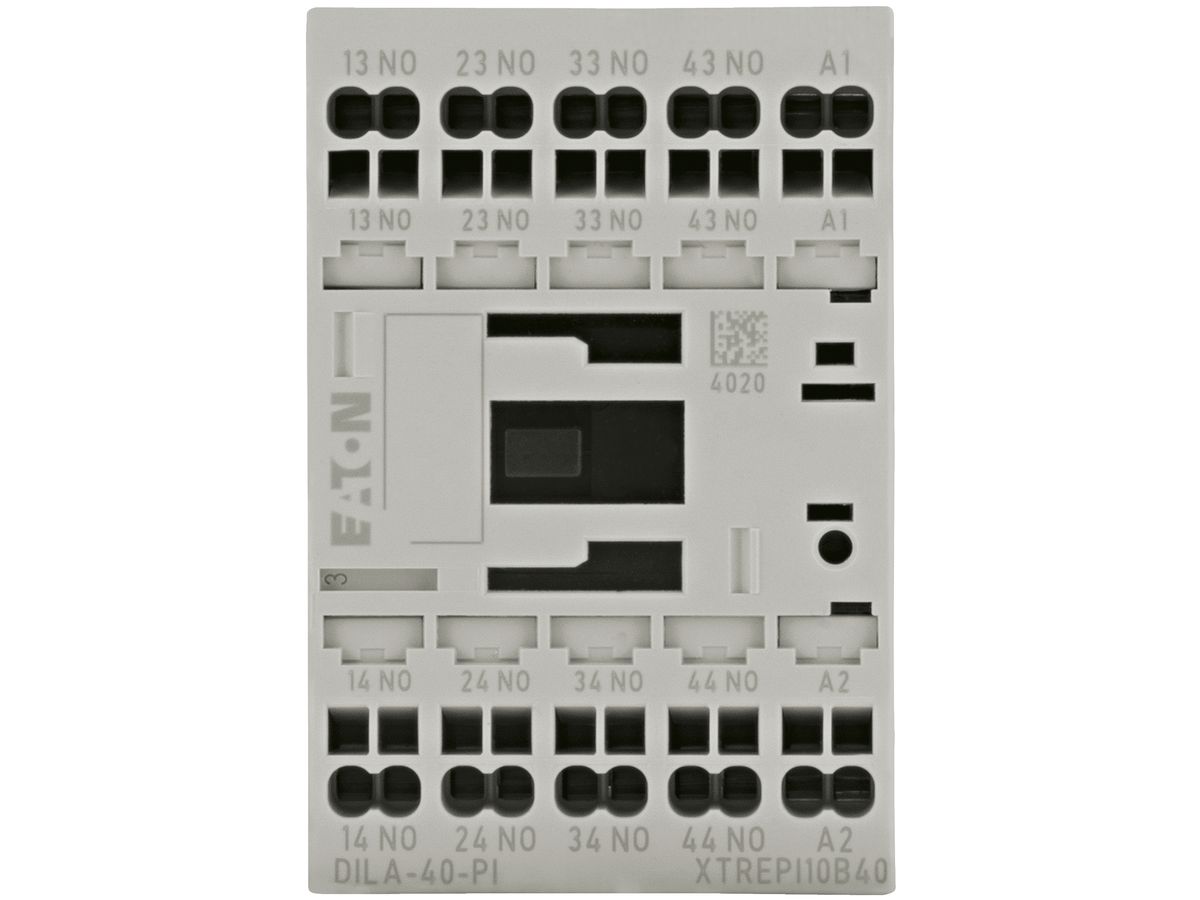 Hilfsschütz Eaton, 230V 50Hz, 240V 60Hz, 4S, Push-in-Klemmen