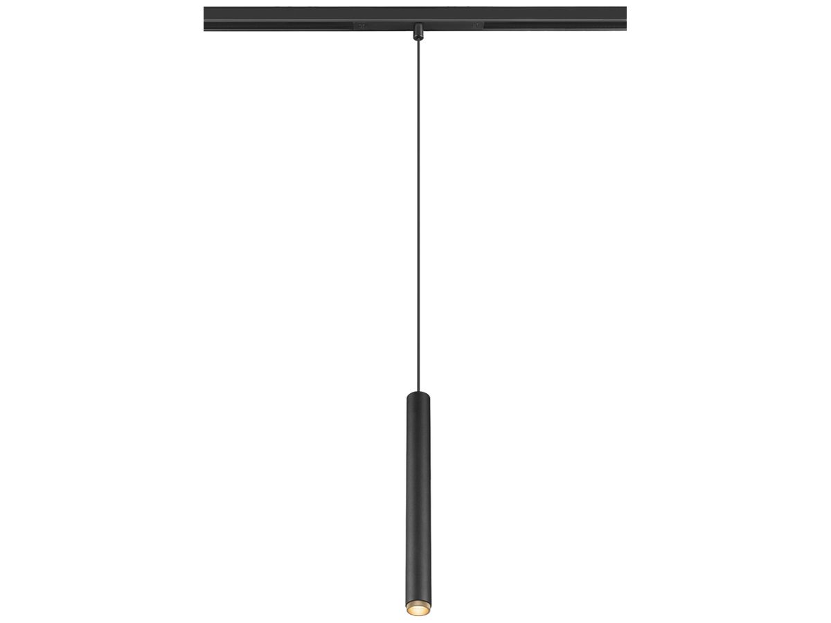 LED-Pendelleuchte SLV GRIP S 48V AD 9.8W 530lm 927 DALI Ø30mm schwarz