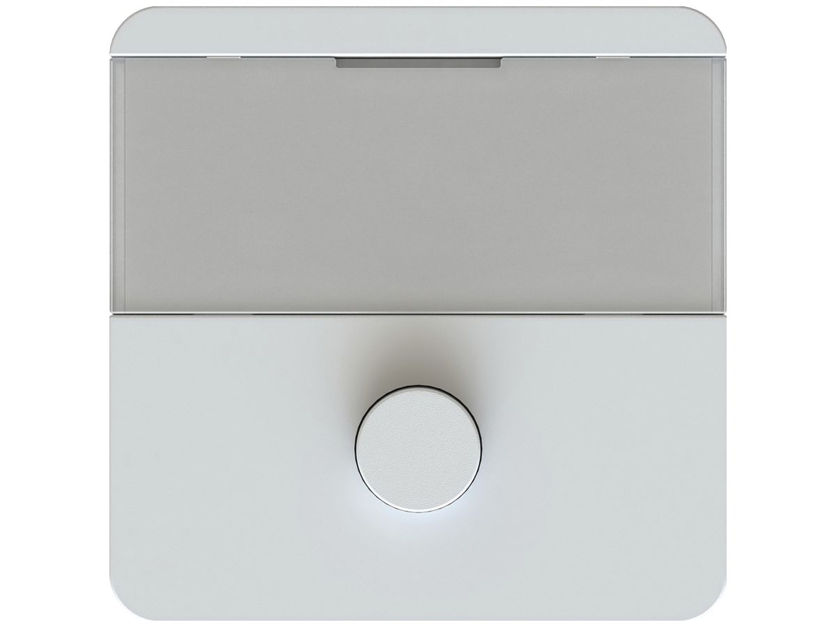Frontplatte priamos Schalter IP20 weiss