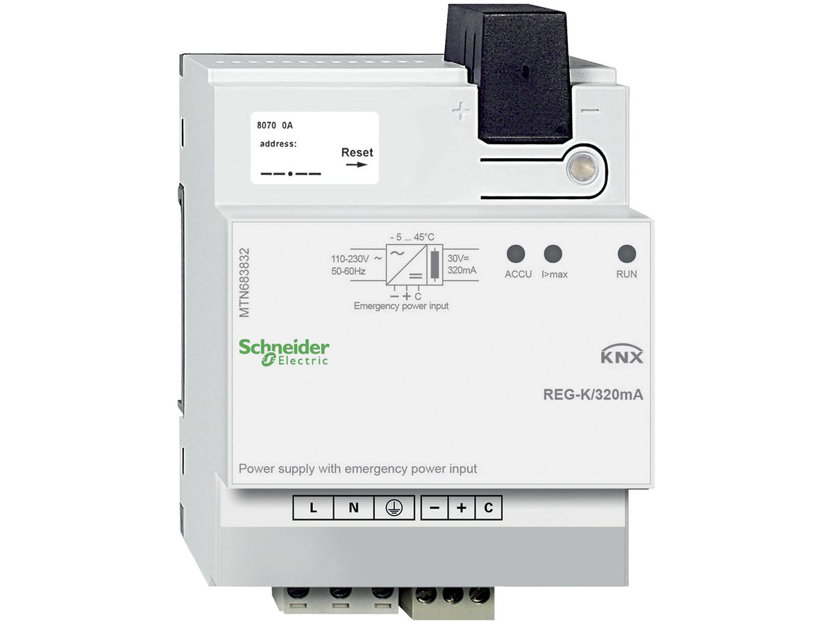 REG-Spannungsversorgung KNX Schneider Electric 30VDC 320mA, MTN683832