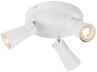 Spot SLV PURI 2.0 Cone CW GU10 3×6W DIM Ø180×113mm weiss