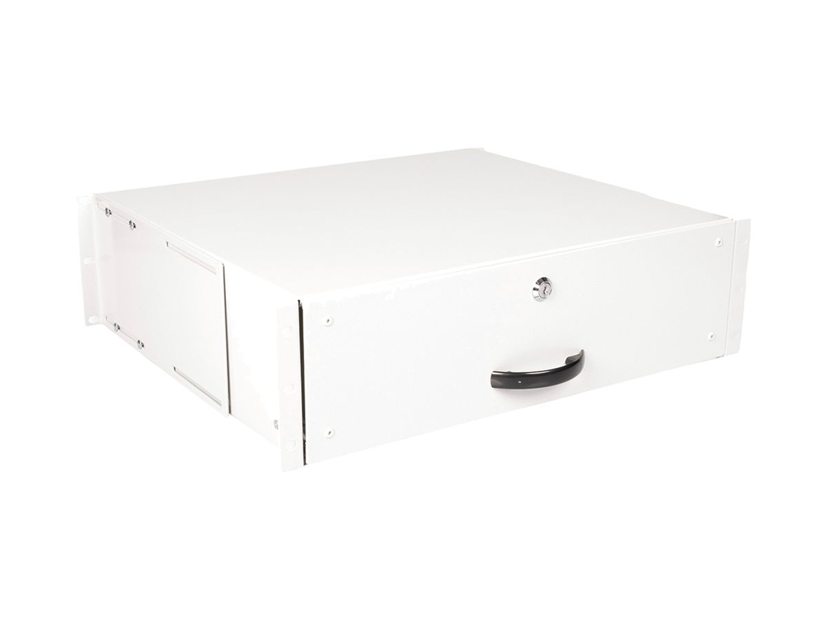 Schublade ROLINE 485×130×400mm Abschliessbar grau