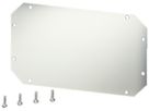 Montageplatte 126×216 Enystar zu App.-Gehäuse Gr.1, 2 und 3