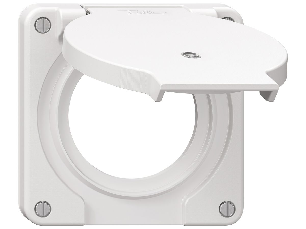 Deckel NEVO SNAPFIX® Ø53mm 1×Steckdose ws IP21