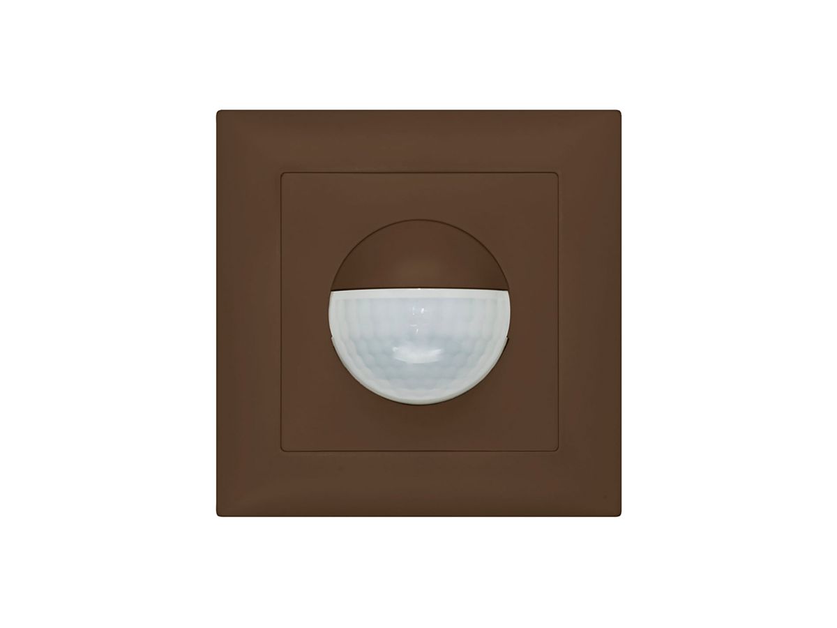 UP-Bewegungsmelder SWISSLUX Indoor 180 UP Kombi SF EDIZIOdue braun