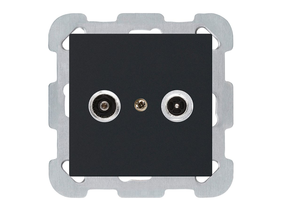UP-Antennendose kallysto R/TV Bauart B 14dB 2GHz schwarz