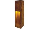 Standleuchte SLV RUSTY SLOT 50, E27 11W IP44 Eisen gerostet