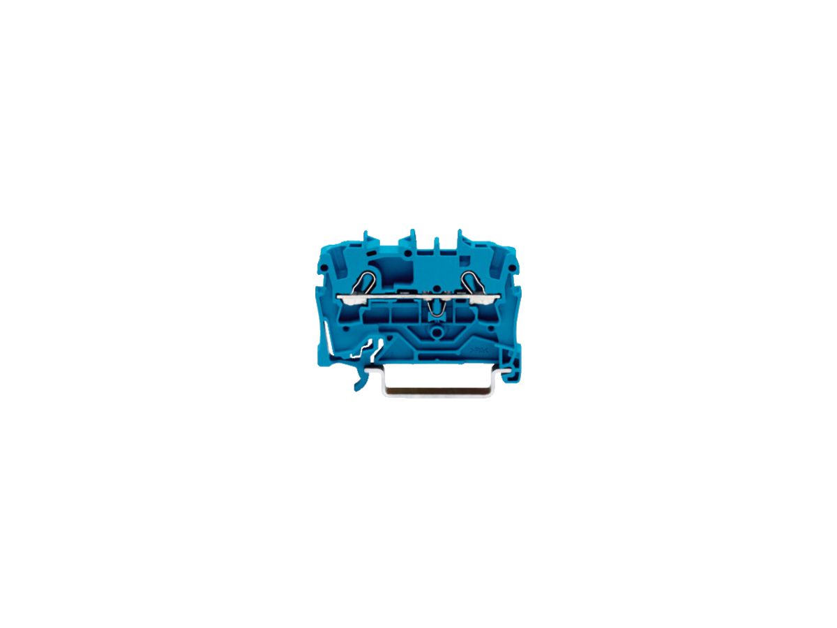 Durchgangsklemme WAGO TOPJOB-S 2.5mm² 2L blau Serie 2002