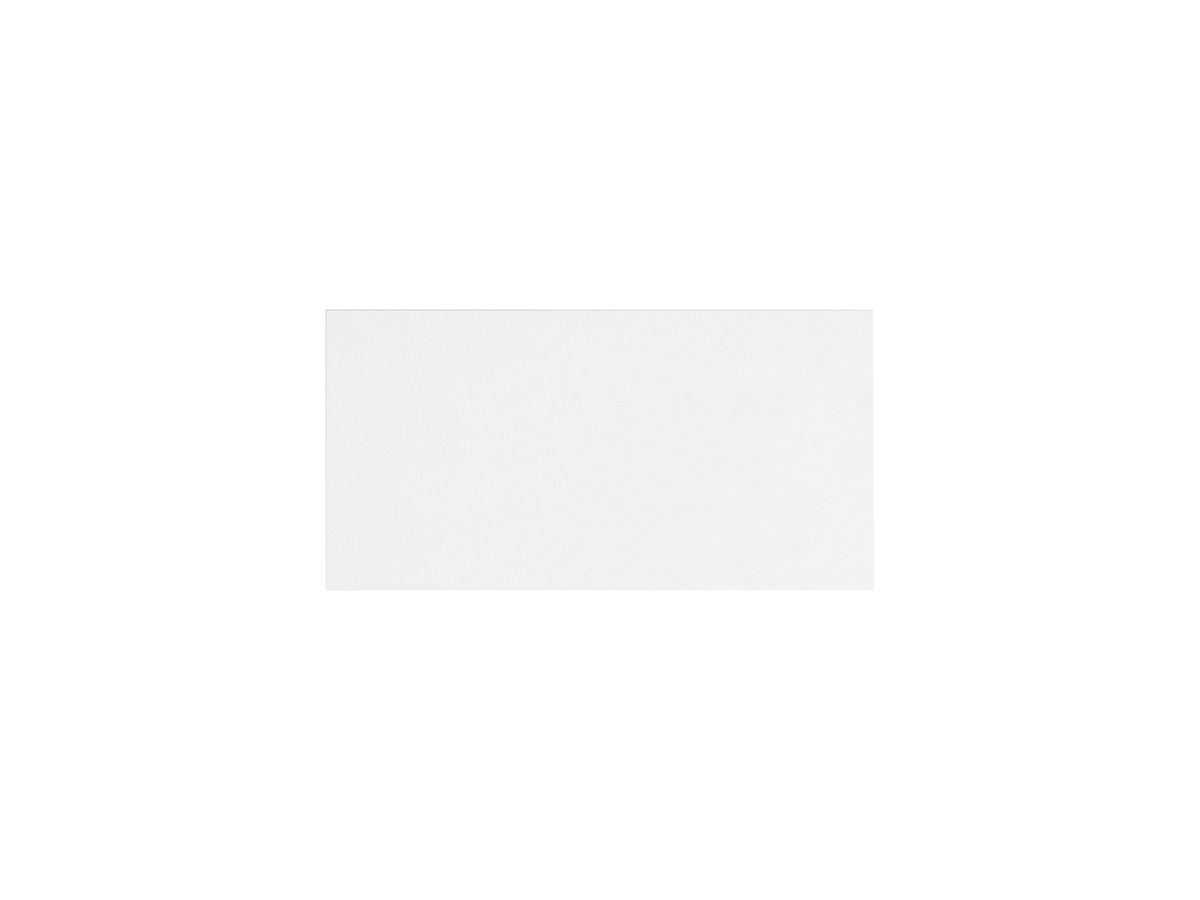 Bezeichnungsschild EDIZIO.liv SNAPFIX® 59.5×30.4mm für Sonnerie gravierbar weiss