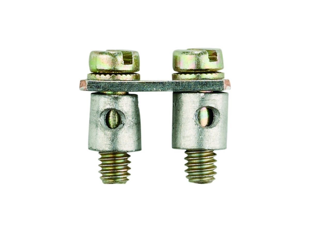 Querverbinder Weidmüller Q DLI geschraubt 2L Raster 6.1mm 24A grau