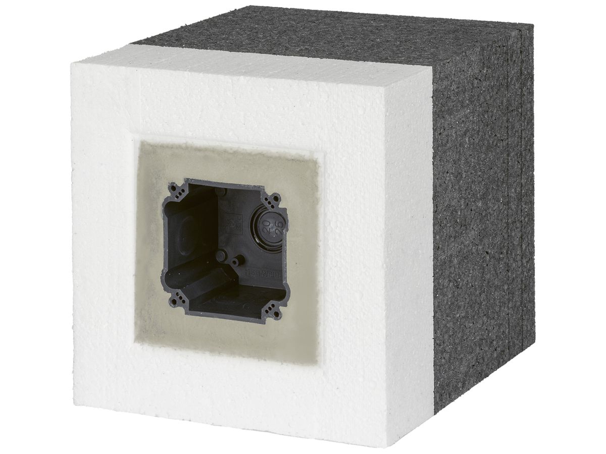 Geräteträger mit Einlasskasten Gr.1/E, 100…140mm