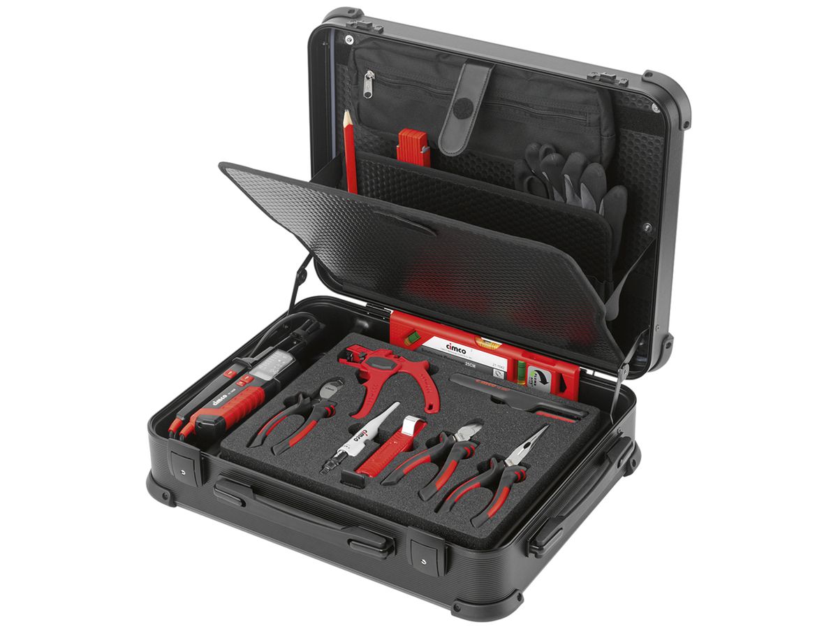 Werkzeugkoffer Cimco CimPack Electric 13 Stück