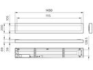 LED-Deckenleuchte Philips CoreLine 31W 4300lm 4000K 1430mm weiss