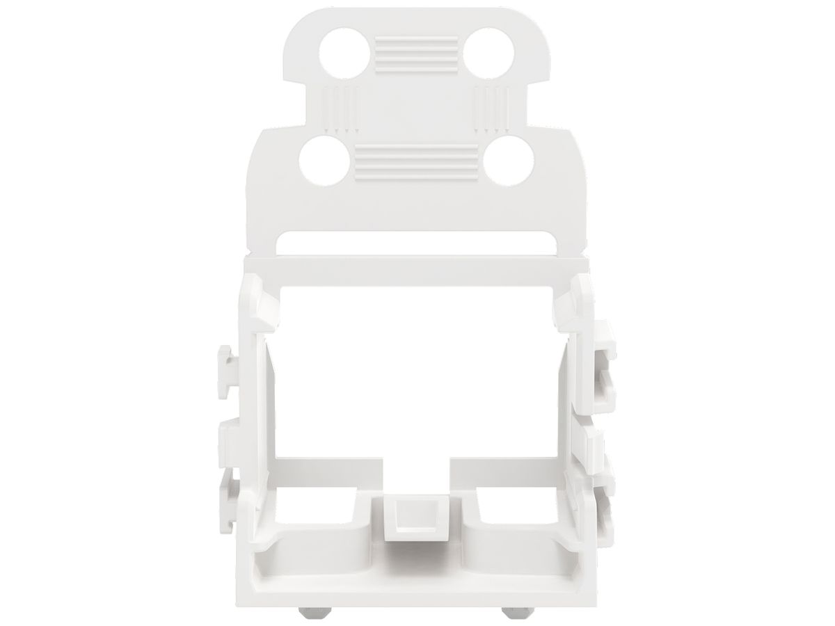 Befestigungsadapter WAGO m.Zugentlastung für 10×4mm² Rastfuss ws