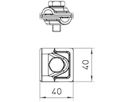 Schnellverbinder Vario Bettermann CU 6-8 Kupfer für Leiter Ø6…8mm