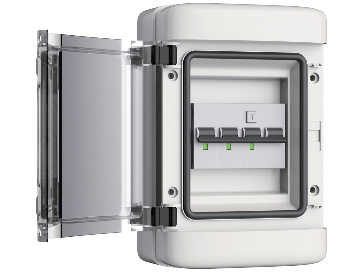 AP-Fehlerstrom-/Leitungsschutzschaltergehäuse gesis SPZ RCBO 3LN C-32A 30mA T.A