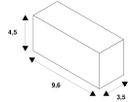 Leuchtenadapter SLV für Stromschiene EUTRAC 3-phasig, 1LNPE, max. 5kg, weiss