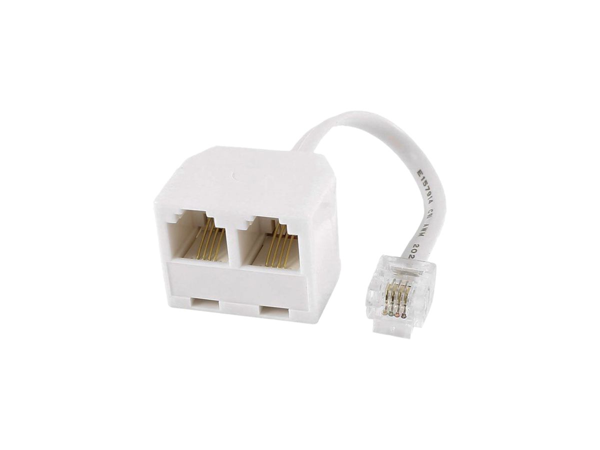 Y-Adapter Wunderli RJ11 Anschluss