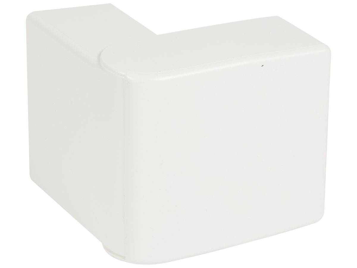 Ausseneck HF 60…120° 100×50mm Kunststoff ABS weiss IP3X