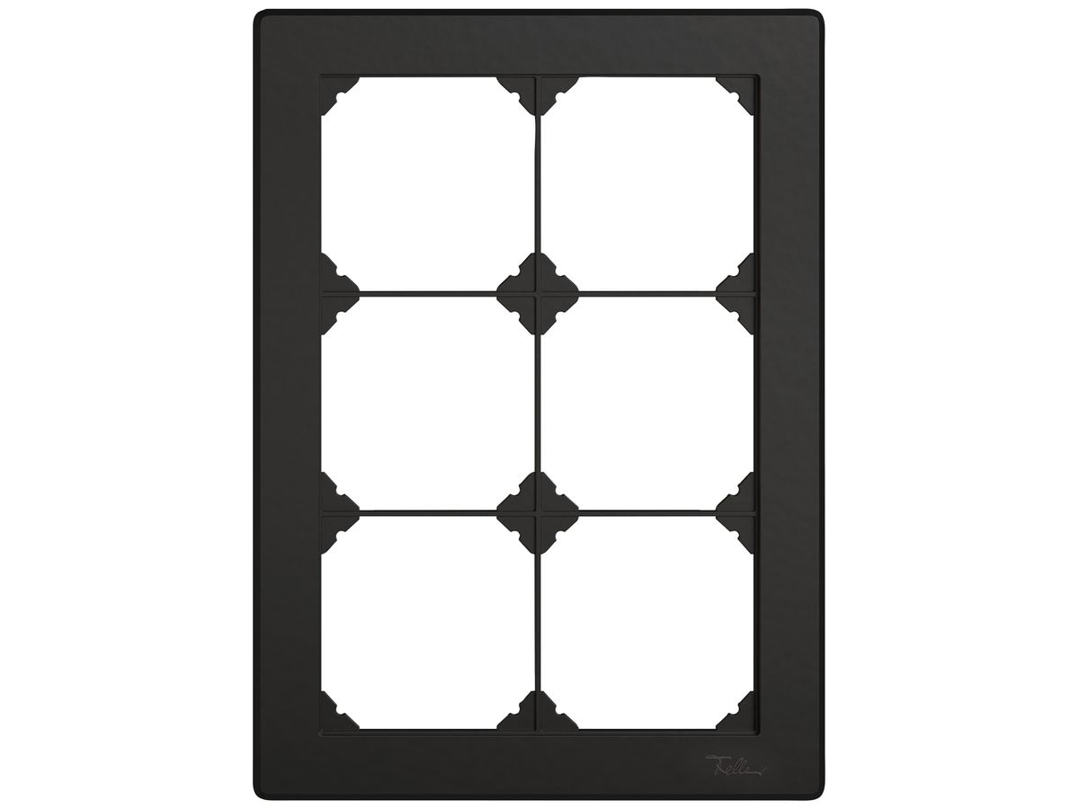 UP-Abdeckrahmen EDIZIO.liv SNAPFIX® 3×2/2×3 156×216mm sz