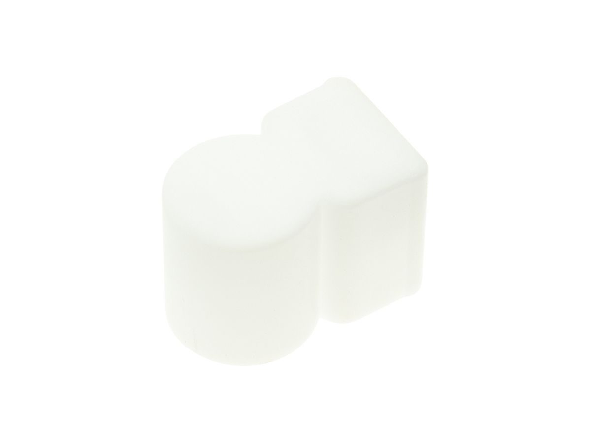 Endkappe DOTLUX QUICK-FIXac 37×25×17mm Kunststoff weiss