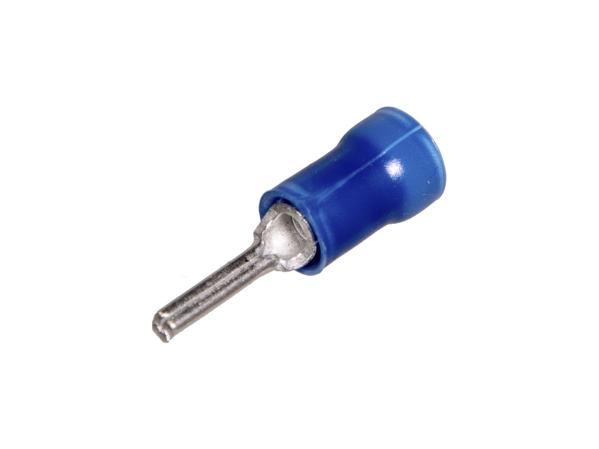 Quetschkabelschuh Tyco TE AMP PLASTI-GRIP Stiftform 2.5mm² isoliert PVC blau