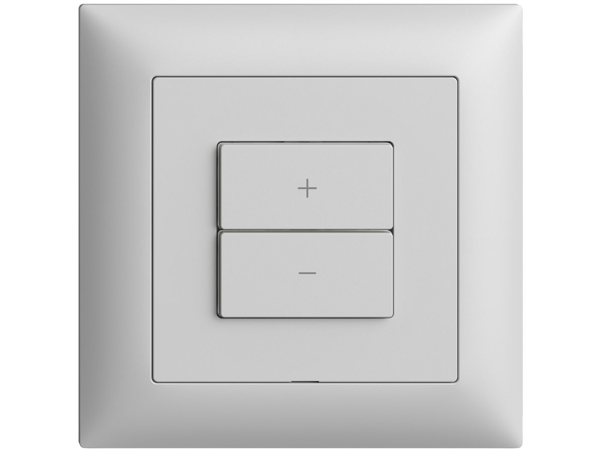 UP-Bedienaufsatz zu Dimmer 1K/2T Edue Wiser hellgrau