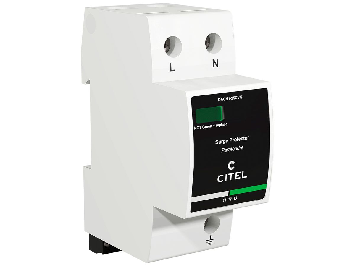 Blitzstromableiter  Citel DACN1-25CVGS Typ 1+2+3, 1-polig