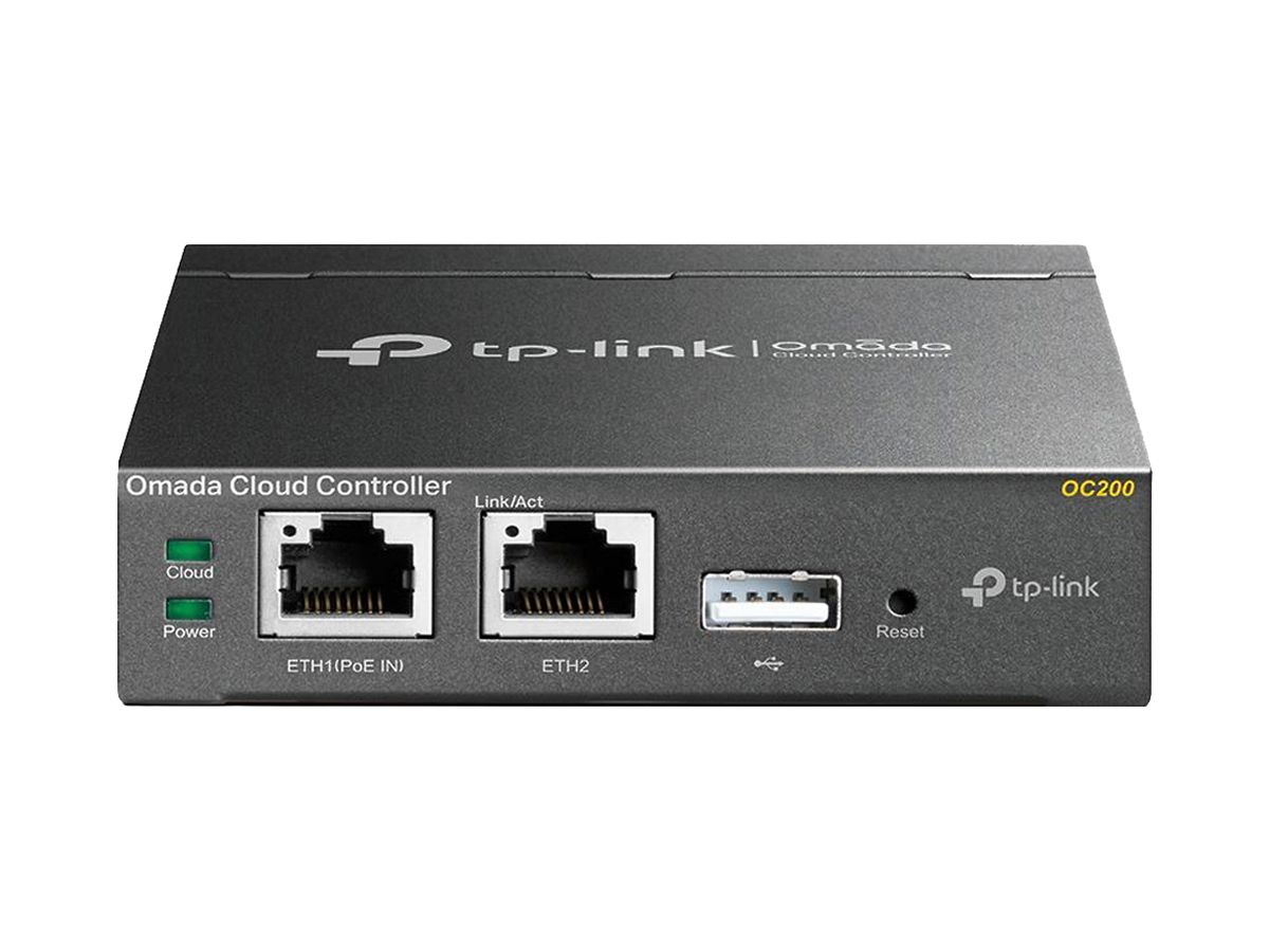 Kontroller TP-Link Omada OC200 ≤100/20/10 TN 2×LAN FE 1×USB 2.0 5VDC/PoE