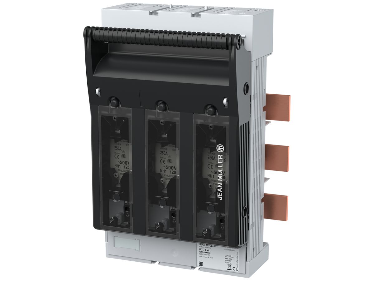 NH-Sicherungslasttrenner KETO-1-3/60/AOU/F/EST NH1 690V 250A 120kA 3P