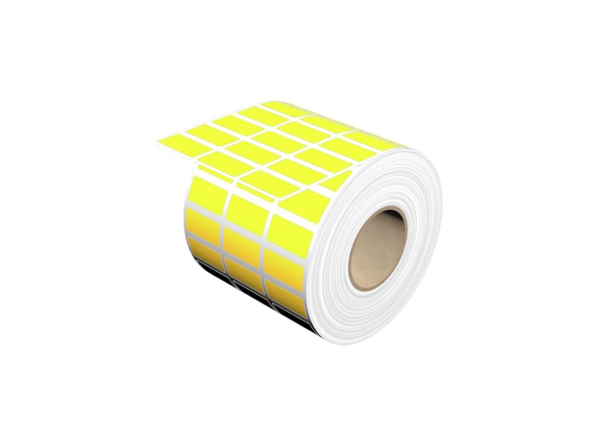 Etikette Weidmüller THM MT30X selbstklebend 25×12mm Polyester gelb