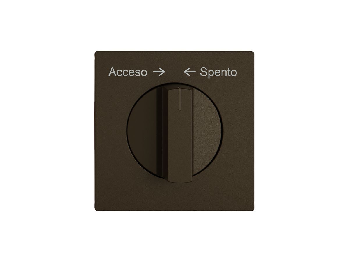 Montageset EDIZIO.liv SNAPFIX® f.Drehschalter m.Griff Acceso → ← Spento br