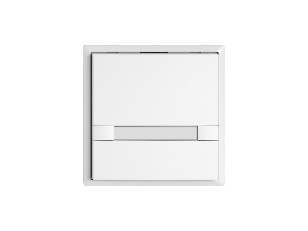 KNX-Taster RGB EDIZIO.liv SNAPFIX® Temperaturfüh.o.LED Pap.1×T 2-Tbed.ws