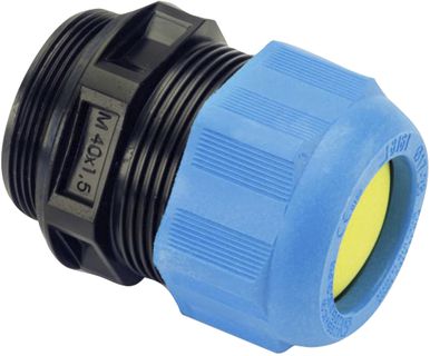 Blau mit Gegenmutter