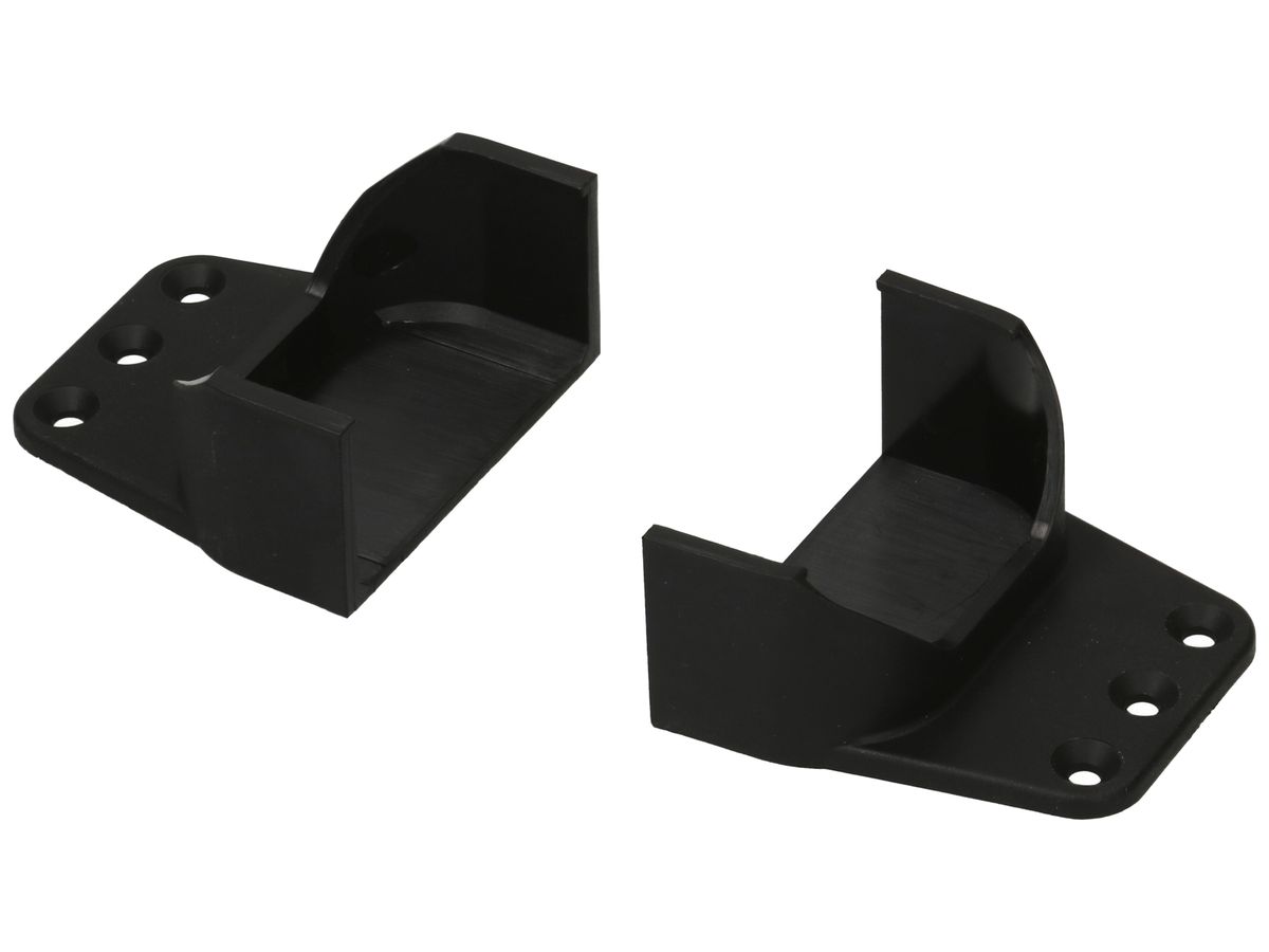 Halter-Set MH Swiss-Line schwarz 50×52×25mm