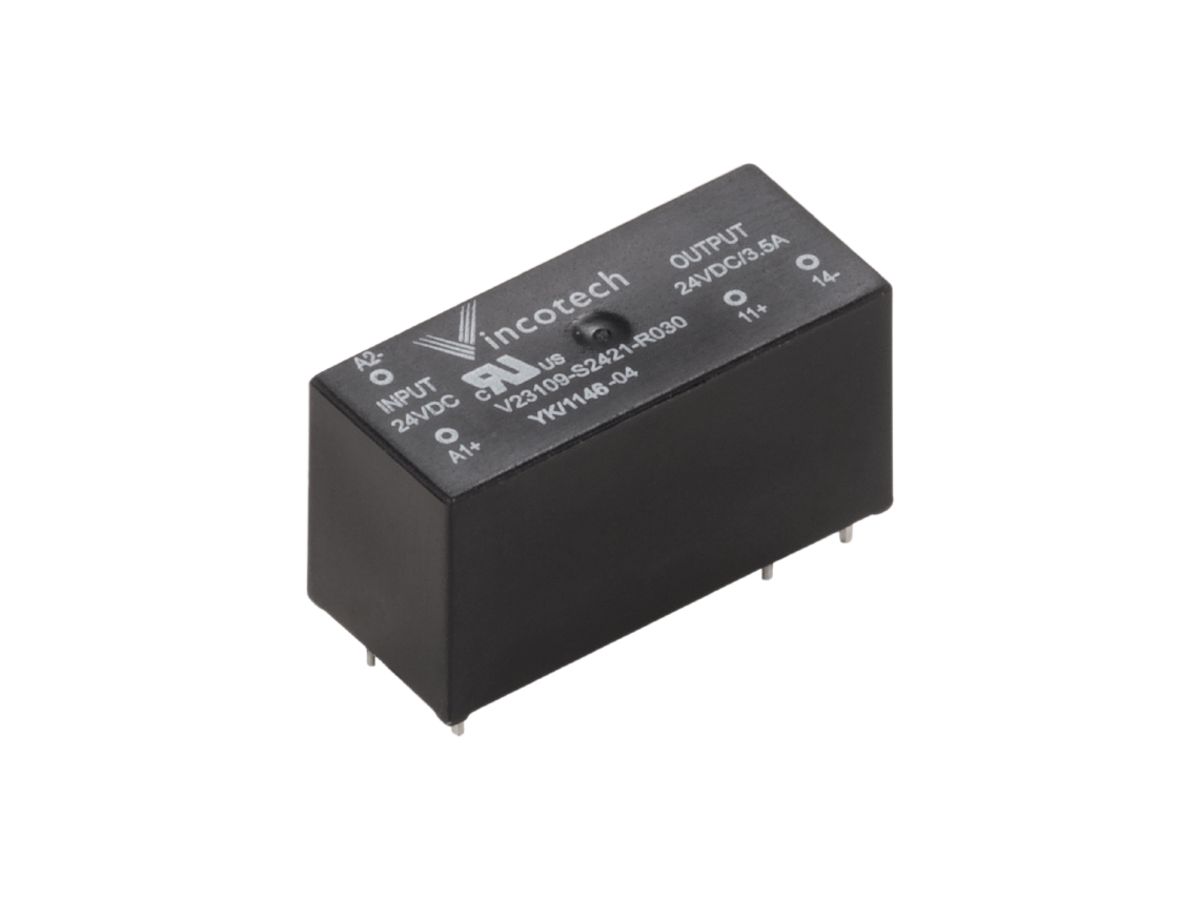 Halbleiterrelais TERMSERIES SSR 24VDC 1S Triac 12…275VAC 1A Steckanschluss