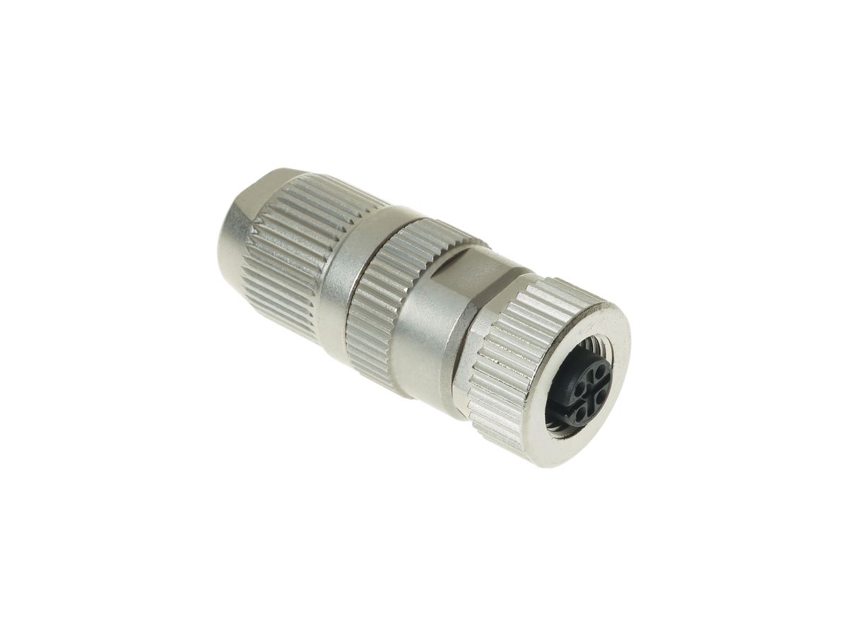 Stecker Weidmüller SAIB Buchse gerade Schneidklemme M12 0.34mm² 4…5.1mm 4L EMV