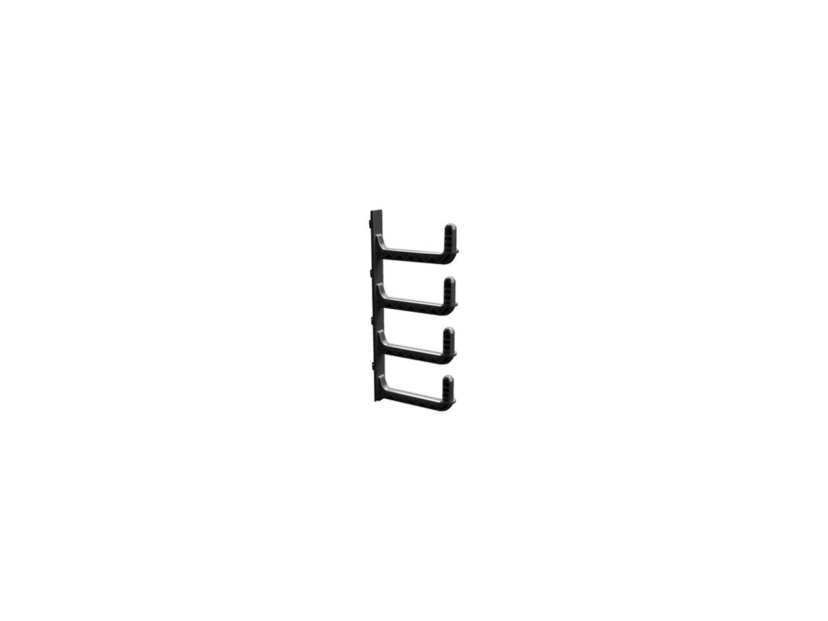 Kabelführungsbügel Rittal DK 5302.046 261×25mm Kunststoff 6HE schwarz 14Stk