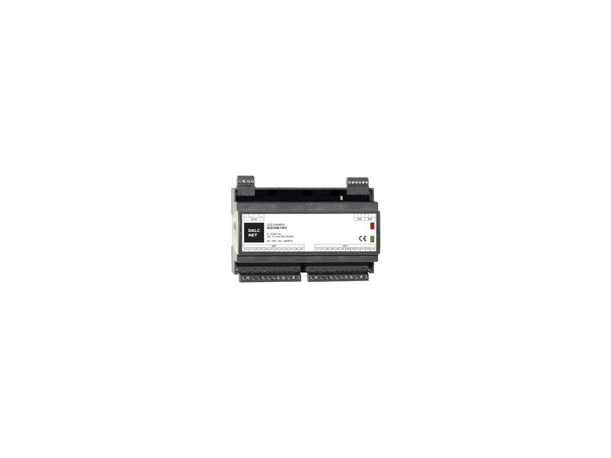 REG-LED-Betriebsgerät DALCNET DLD1248-12CV-DALI 0-10V 1-10V DALI DIM 143×91×62mm