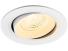 EB-LED-Spot SLV NUMINOS MOVE L 17W 2500lm 3000K WB DALI DIM Ø160×93mm ws