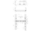 Kabelpritsche Bettermann LG 60×200×6000mm VA 1.4301