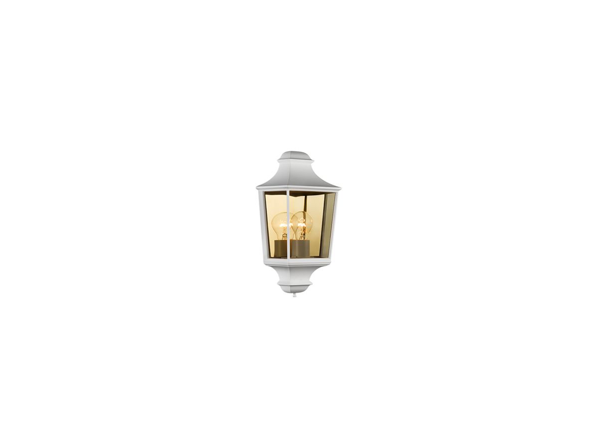 LED-Wandleuchte SG Hamlet E27 1×4W IP44 390×230mm weiss
