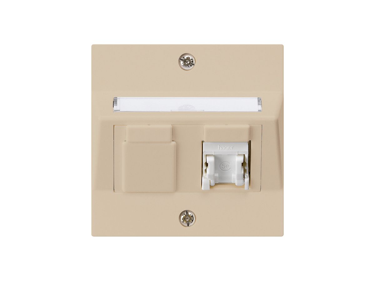 UP-Dose kallysto A Kat.5e 1RJ45/u beige