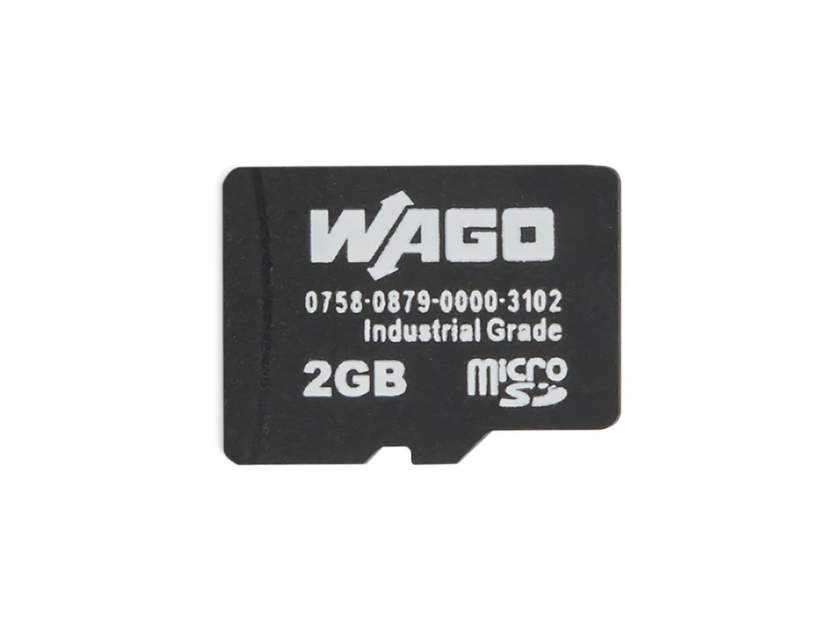 Speicherkarte WAGO SD Micro, 2 GB