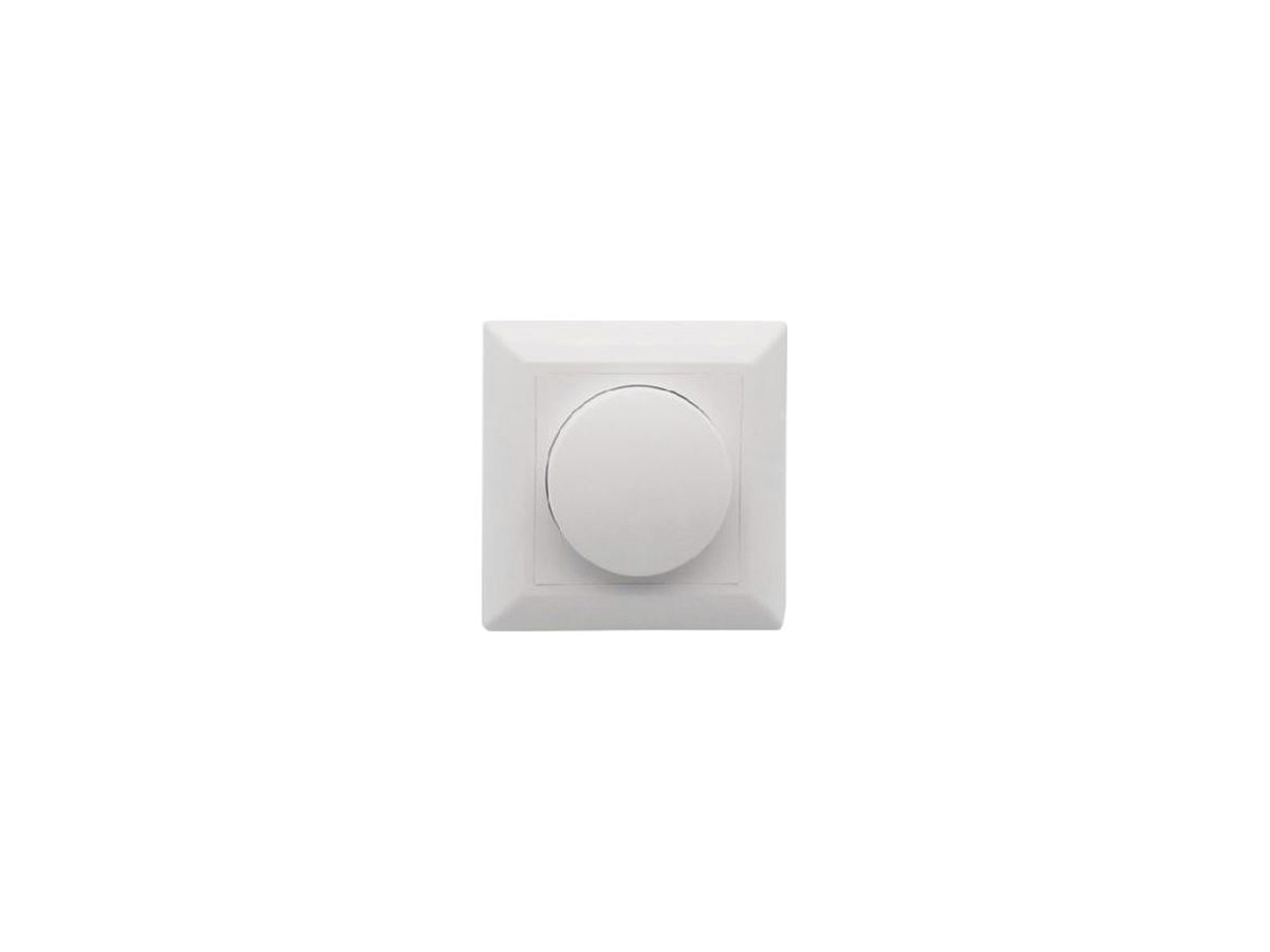 Abdeckset DOTLUX LED-Drehdimmer 84×84×19mm, weiss